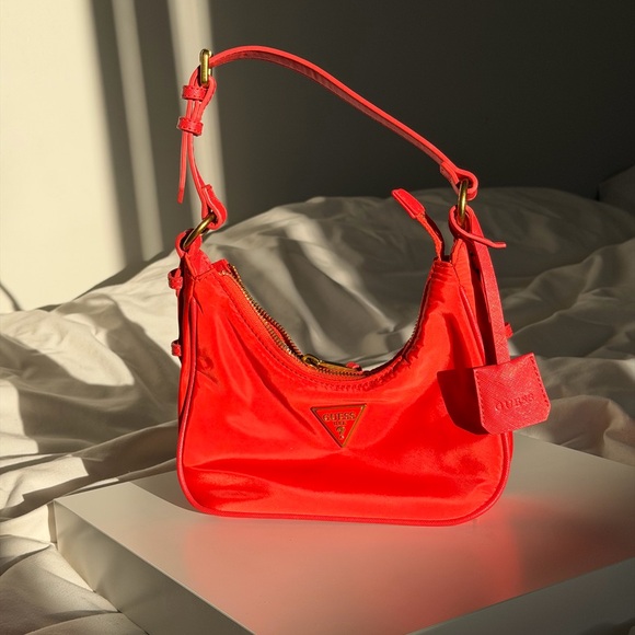 Guess Handbags - Guess Red Mini Shoulder Bag with Logo